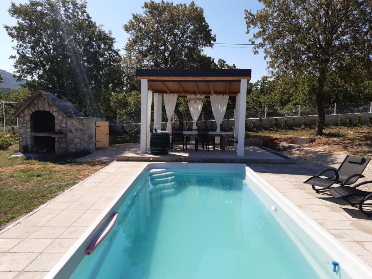 Villa Marie With Pool, Two Bedrooms For 4+2Kids Cavoglave Екстериор снимка